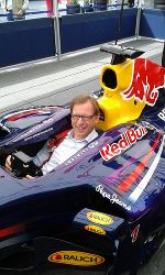 Landesrat Dr. Christian Buchmann freut sich über die Bilanz des Formel 1-Comebacks in der Steiermark. © kk